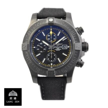 Breitling Super Avenger II Black Steel M133711A/BF30 Replica