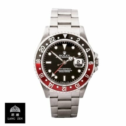 Rolex GMT-Master II Red & Black Bezel Black Dial Coke 16710 Oyster Replica