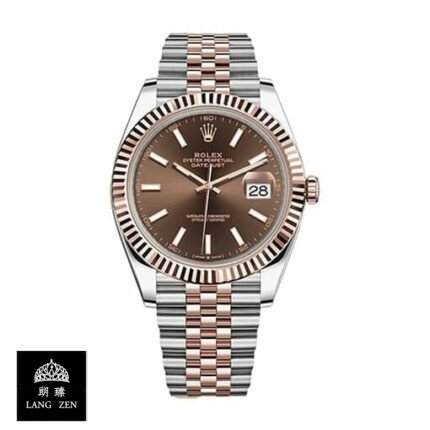 Rolex Datejust 126331 Everose Gold Automatic Chocolate Dial Jubilee Replica