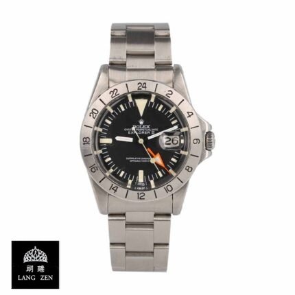 Rolex Explorer II 1655 (Antique) Black Dial WARO025 Oyster Replica
