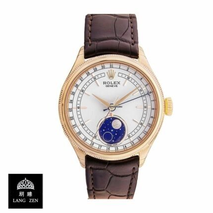 Rolex Cellini Moonphase White Dial New 50535-0002 Replica