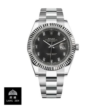 Rolex Datejust Diamond Black Replica
