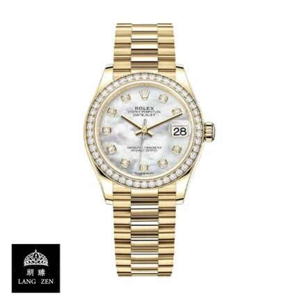 Rolex Datejust 178288 Gold Mother Of Pearl Dial Replica