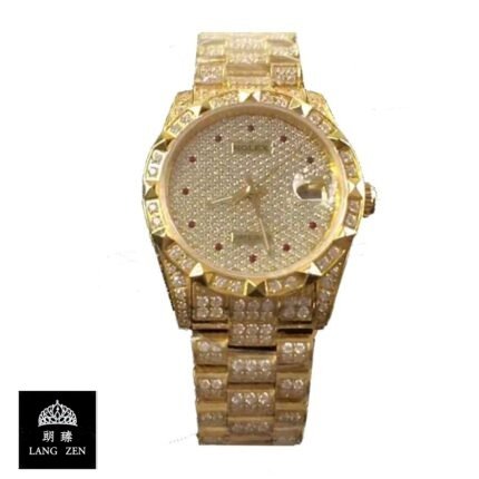Rolex Gold Full Diamond Replica