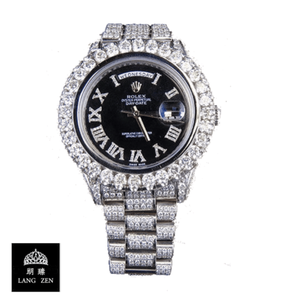 Rolex Day-Date 218239 Fully Iced Out Replica