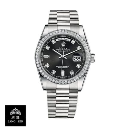 Rolex Day-Date White Diamond Replica