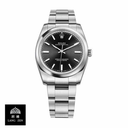 Rolex Oyster Perpetual Automatic Black Dial Ladies 114200 Replica