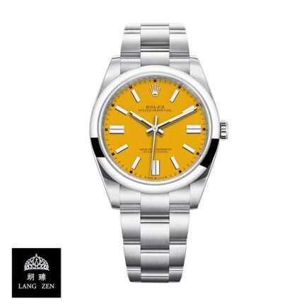 Rolex Oyster Perpetual Orange Dial 124300-0004 Replica