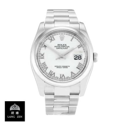 Rolex Oyster Perpetual Datejust White Dial 116200 Replica