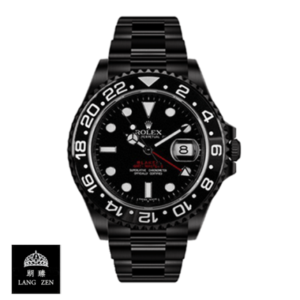 Rolex Blaken GMT-Master II Single Red Replica
