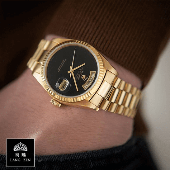 rolex_day-date_onyx_dial_18038-_bulang_jubilee_replica_man_hand